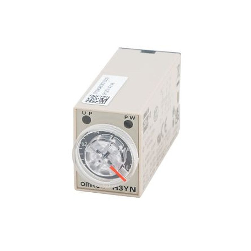 Omron H3YN Series DIN Rail Timer Relay, 4-Contact, 100 to 120 V ac 100V ac, 120 V ac, 0.1 to 600 min,