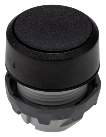 ABB MP2 Series Black Maintained Push Button Head, 22.5 mm Cutout, IP66