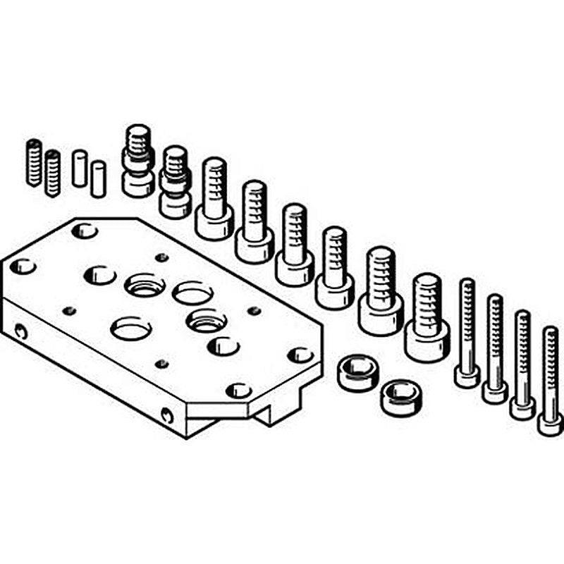 Festo Adapter Kit HAPG-49, For Use With Pneumatic Cylinder & Actuator