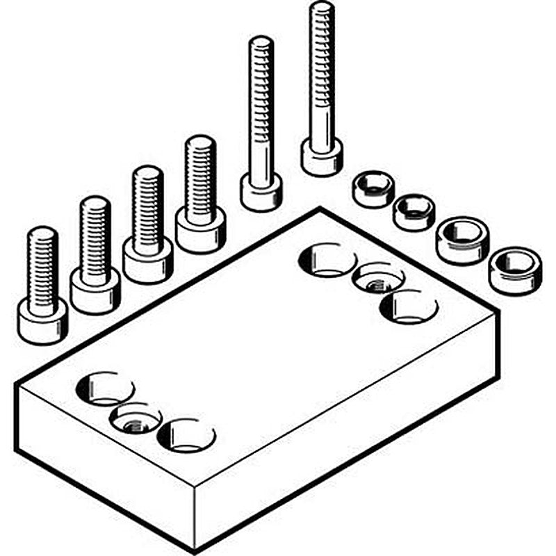 Festo Adapter Kit HAPG-89, For Use With Pneumatic Cylinder & Actuator