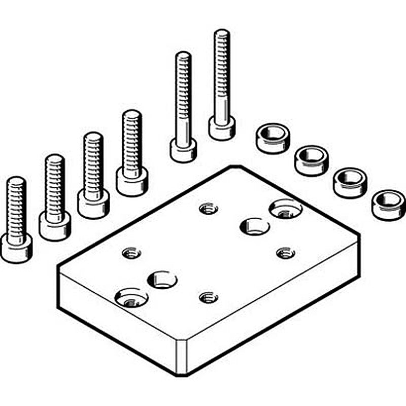 Festo Adapter Kit HAPG-93, For Use With Pneumatic grippers
