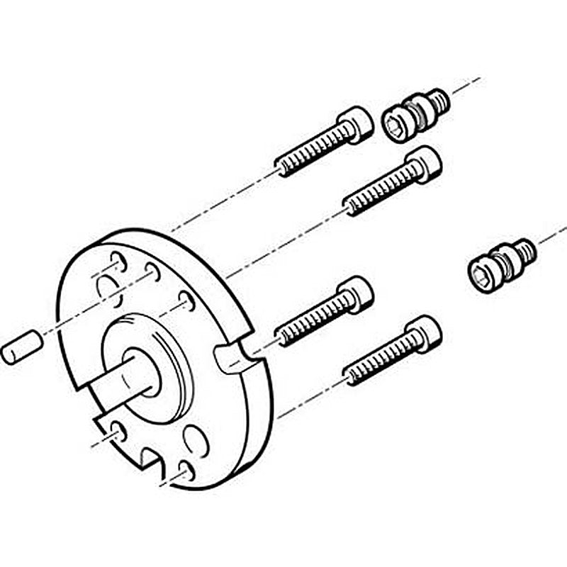 Festo Adapter Kit HAPG-SD2-11, For Use With Pneumatic Cylinder & Actuator