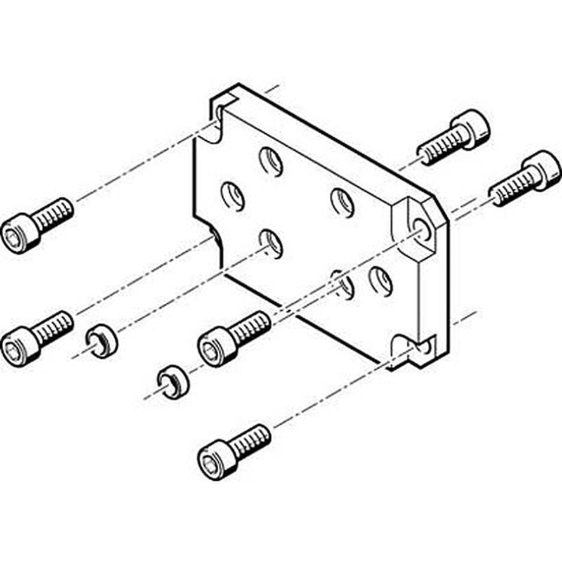 Festo Adapter Kit HAPS-5, For Use With Pneumatic Cylinder & Actuator