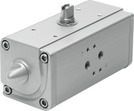Festo DAPS Series 8.4 bar Double Acting Action Rotary Actuator, 90 °