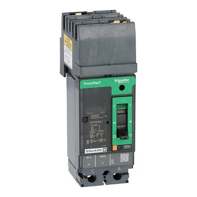 Circuit breaker, PowerPacT H, 20A, 2 pole, 600VAC, 14kA, I-Line, thermal magnetic, 80%, CA (Circuit breaker PowerPacT H) is a Schneider Electric product. Designed for reliable performance and long service life. Available across Iraq — contact us for pricing and delivery options.
