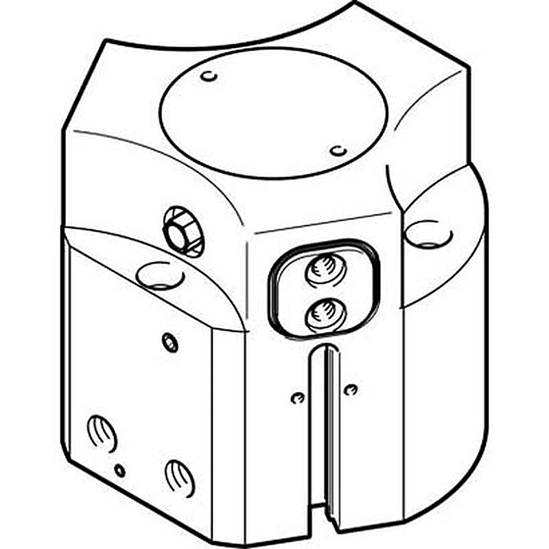 Festo 3 Finger Double Acting Action Pneumatic Gripper, HGDD-63-A-G2, Parallel Gripping Type