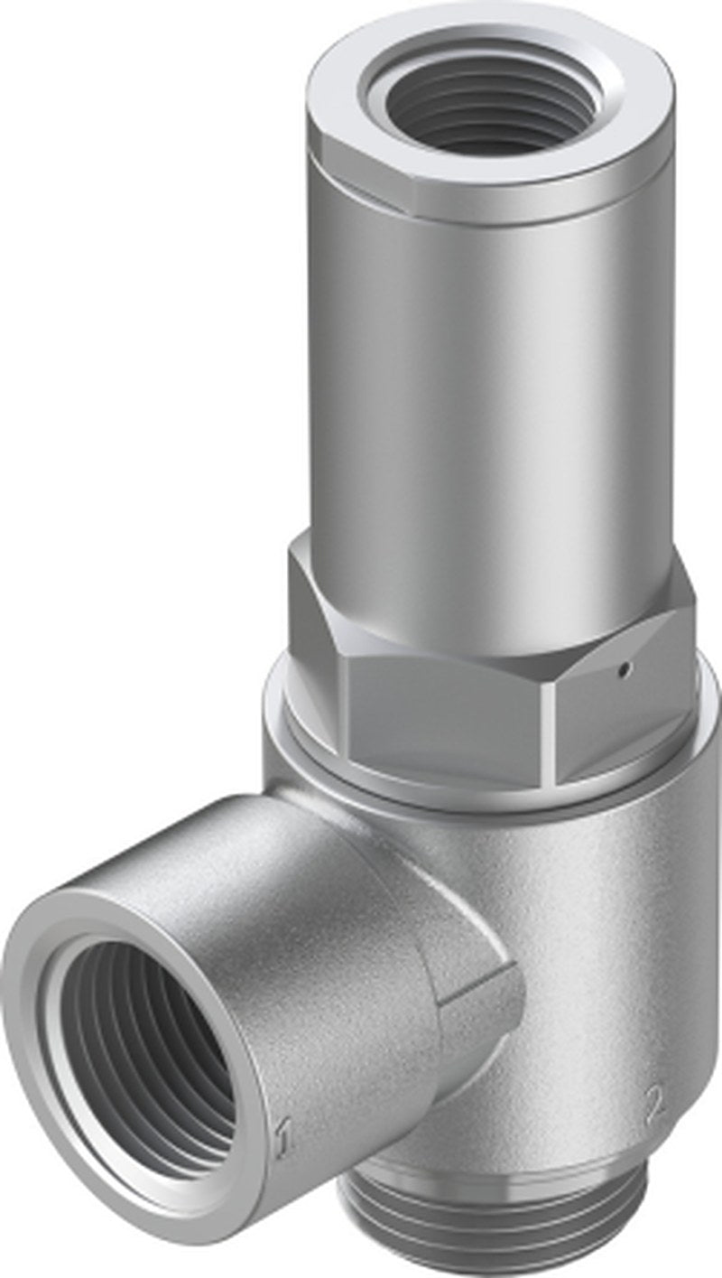 Festo HGL Series Non-Return Check Valve Non Return Valve, 530033, Inlet Male, Female, Outlet Female, Male