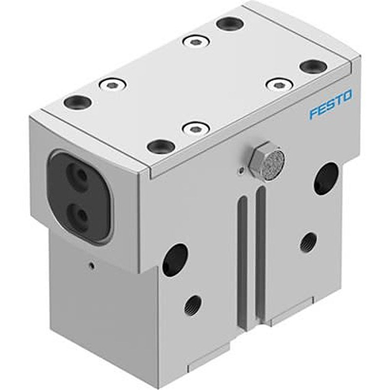 Festo 2 Finger Double Acting Action Pneumatic Gripper, HGPD-50-A-G2, Parallel Gripping Type
