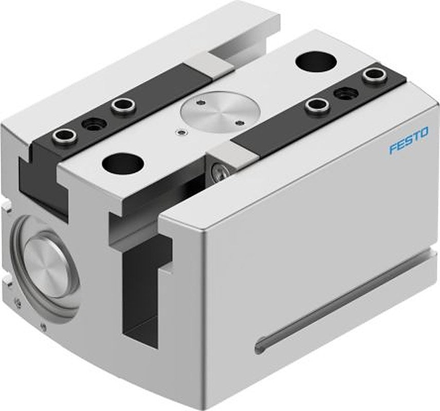 Festo 2 Finger Double Acting Action Pneumatic Gripper, HGPL-40-40-A-B, Parallel Gripping Type