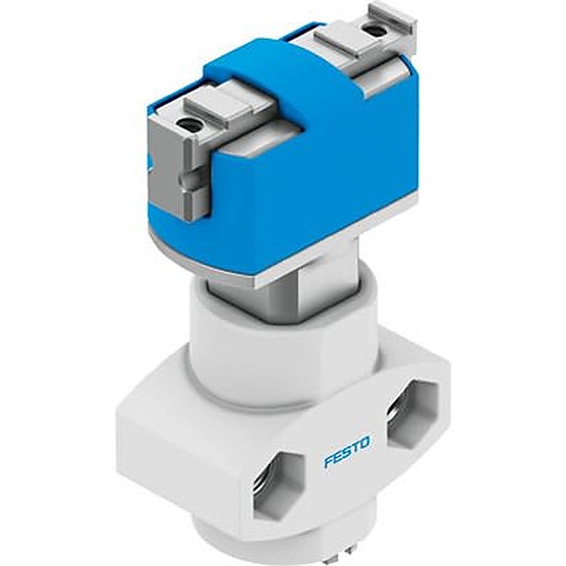 Festo 2 Finger Single Acting Action Pneumatic Gripper, HGPM-08-EO-G6, Parallel Gripping Type