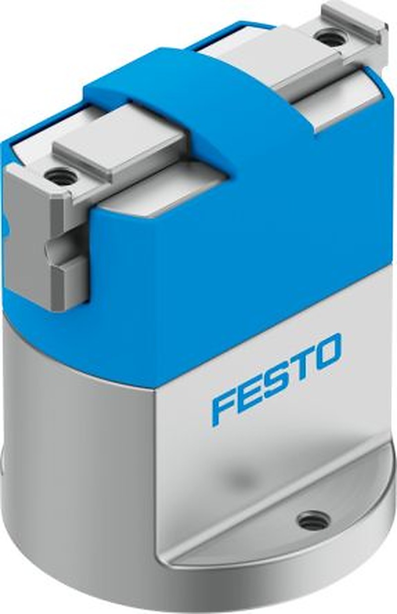 Festo 2 Finger Single Acting Action Pneumatic Gripper, HGPM-12-EO-G9, Parallel Gripping Type