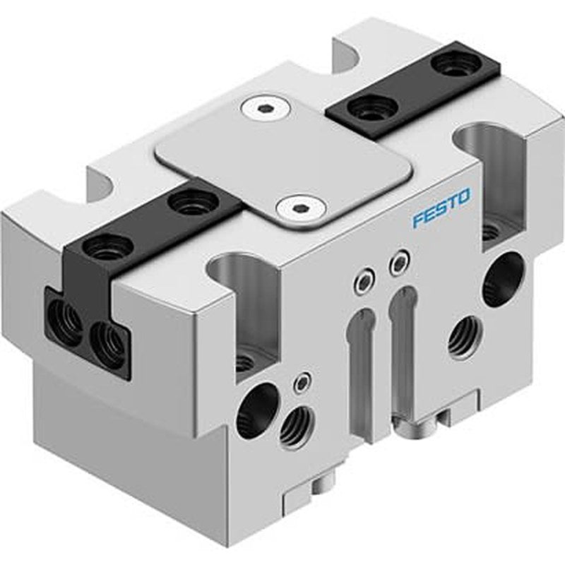 Festo 2 Finger Double Acting Action Pneumatic Gripper, HGPT-20-A-B-F, Parallel Gripping Type