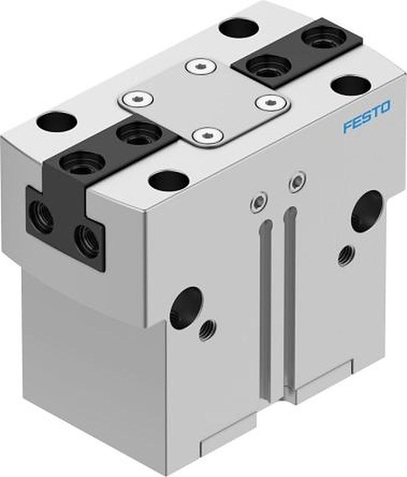 Festo 2 Finger Double Acting Action Pneumatic Gripper, HGPT-35-A-B-G2, Parallel Gripping Type