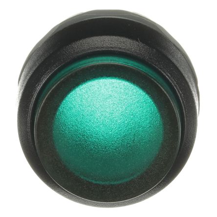 ABB MP3 Series Green Momentary Push Button Head, 22.5 mm Cutout, IP66