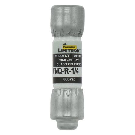 Eaton 0.25A T Melamine Cartridge Fuse, 1.5 x 0.41 in
