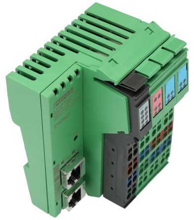 Phoenix Contact IL ETH BK DI8 DO4 2TX-PAC Series Bus Coupler for Use with Modbus/TCP(UDP) Protocol