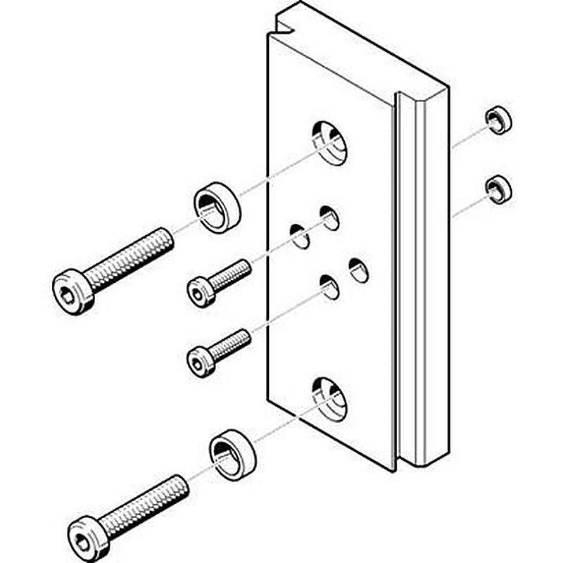 Festo Adapter Kit HMSV-20, For Use With Pneumatic Cylinder & Actuator
