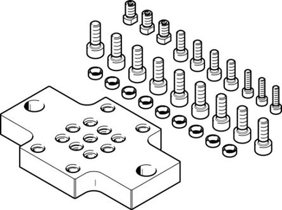 Festo Adapter Kit HMSV-74, For Use With Handling Modules