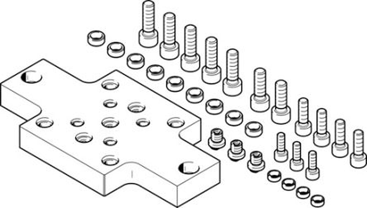 Festo Adapter Kit HMSV-75, For Use With Handling Modules