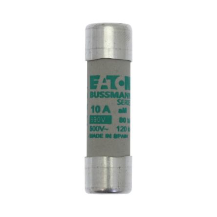 Eaton 10A Ceramic Cartridge Fuse, 14 x 51 mm