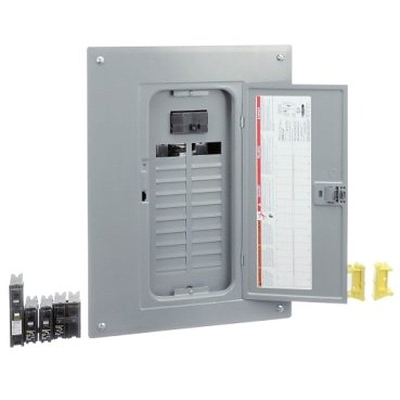 Load center, Homeline, 1 phase, 20 spaces, 40 circuits, 100A convertible main breaker, PoN, NEMA1, value pack (Load center Homeline) is a Schneider Electric product. Designed for reliable performance and long service life. Available across Iraq — contact us for pricing and delivery options.