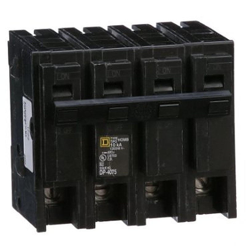 Mini circuit breaker, Homeline, 150A, 4 pole, 120/240VAC, 10kA AIR, standard type, plug in, UL (Mini circuit breaker Homeline) is a Schneider Electric product. Designed for reliable performance and long service life. Available across Iraq — contact us for pricing and delivery options.