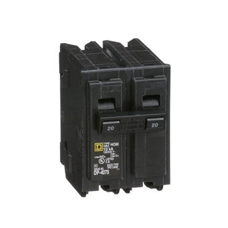 Mini circuit breaker, Homeline, 20A, 2 pole, 120/240VAC, 10kA AIR, standard type, plug in, UL (Mini circuit breaker Homeline) is a Schneider Electric product. Designed for reliable performance and long service life. Available across Iraq — contact us for pricing and delivery options.