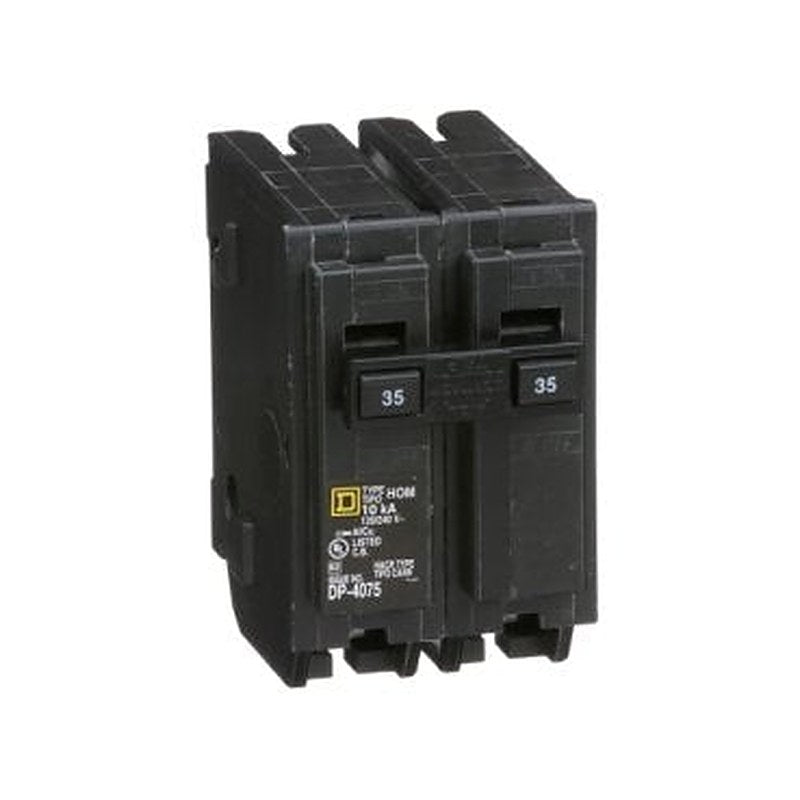Mini circuit breaker, Homeline, 35A, 2 pole, 120/240VAC, 10kA AIR, standard type, plug in, UL (Mini circuit breaker Homeline) is a Schneider Electric product. Designed for reliable performance and long service life. Available across Iraq — contact us for pricing and delivery options.
