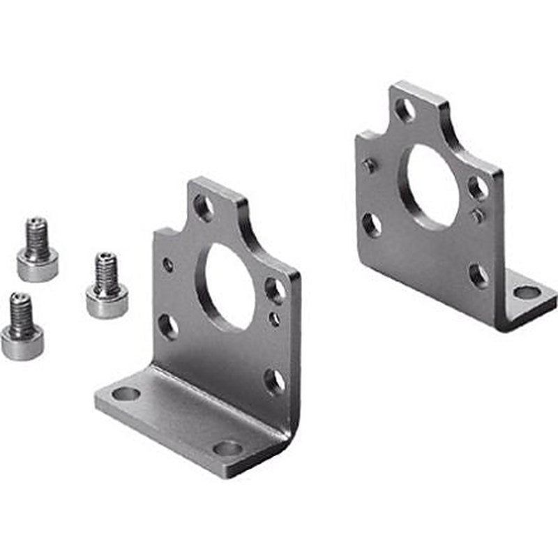 Festo Foot Mounting Kit HPC-12, For Use With Pneumatic Cylinder & Actuator
