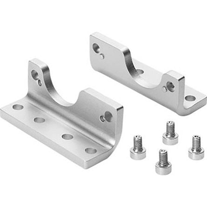 Festo Foot Mounting Kit HPC-40, For Use With Pneumatic Cylinder & Actuator