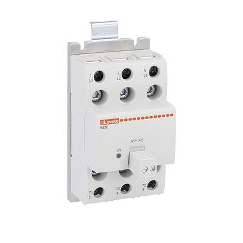 Lovato HS2 Series Relay, 15 A Load, DIN Rail Mount, 600 V ac Load, 280V ac Control