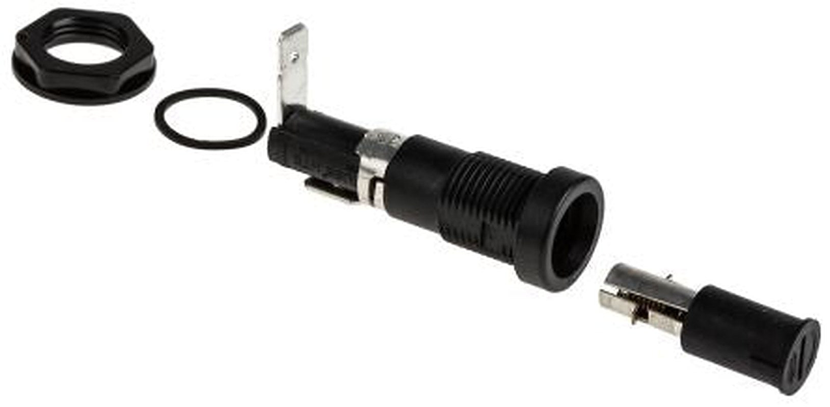 Eaton 16A Panel Mount Fuse Holder, 1P-Pole for 5 x 20 mm, 25V