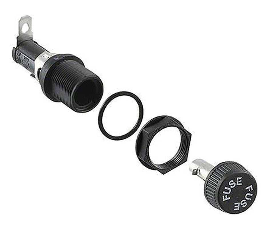 Eaton 16A Panel Mount Fuse Holder, 1P-Pole for 5 x 20 mm, 250V ac