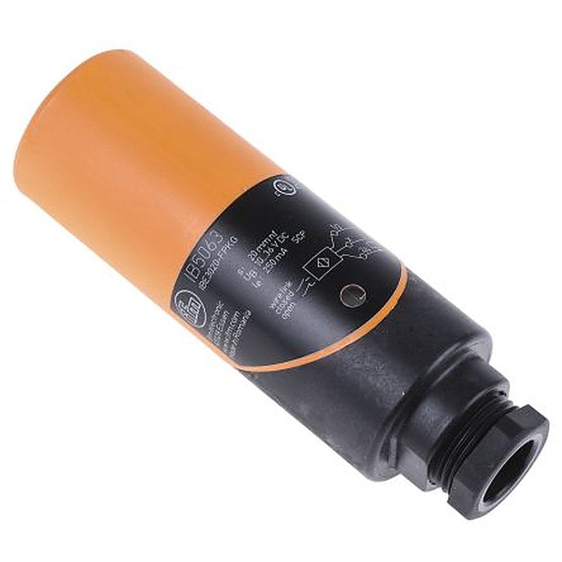 ifm electronic IB5063 Threaded Barrel Inductive Proximity Sensor, M20 x 1.5 PNP IBE3020 36V 20 mm 36 V dc 250mA