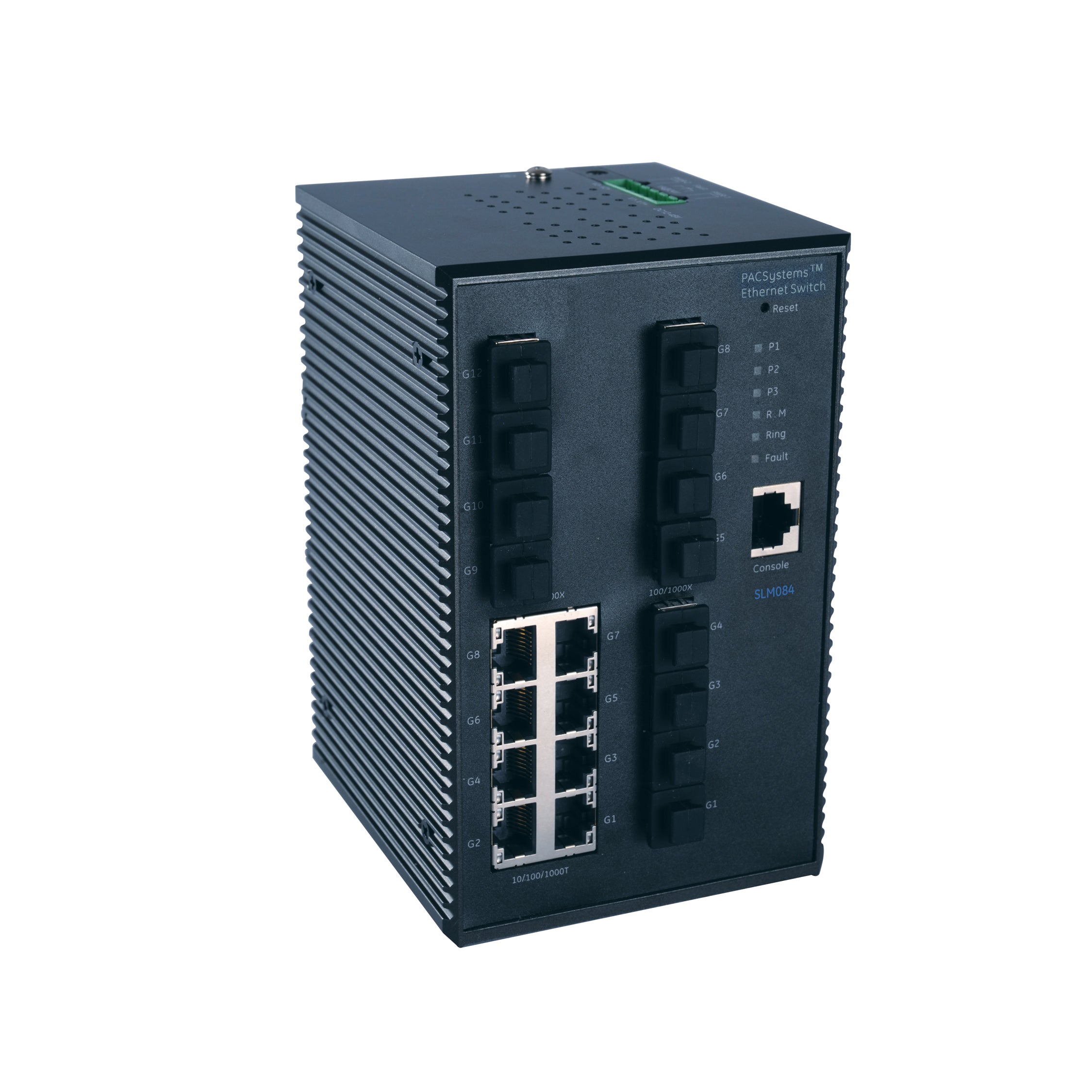 IC086SLM084 - Industrial 12-port managed switch