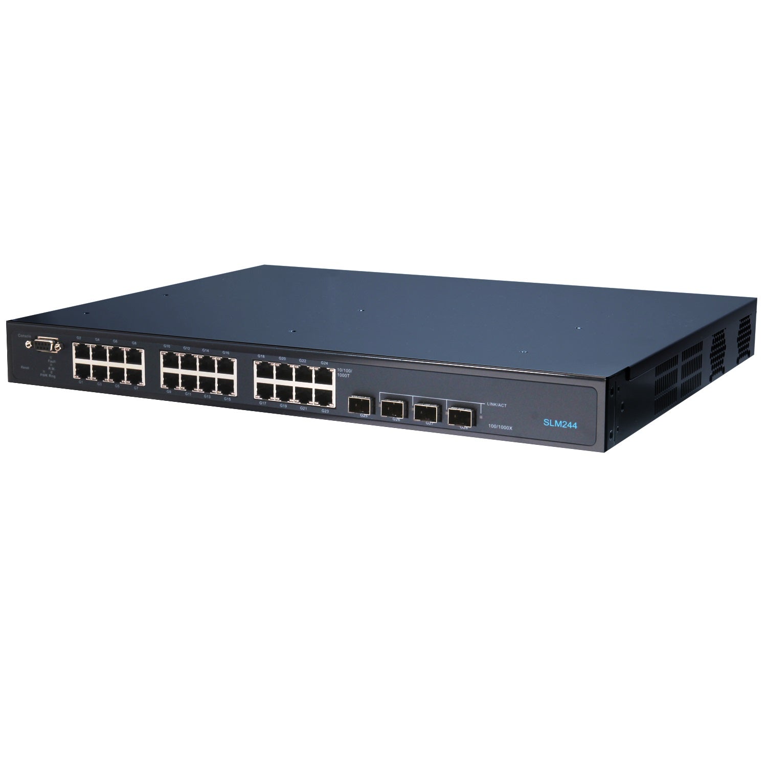 IC086SLM244LL - Industrial 28-port rack mount Laye