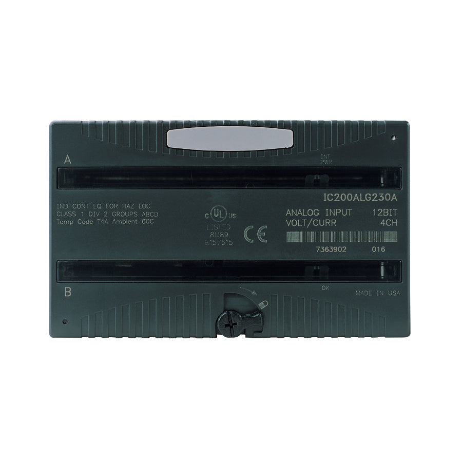 IC200ALG230 - VersaMax Analog Input module, 12 bit