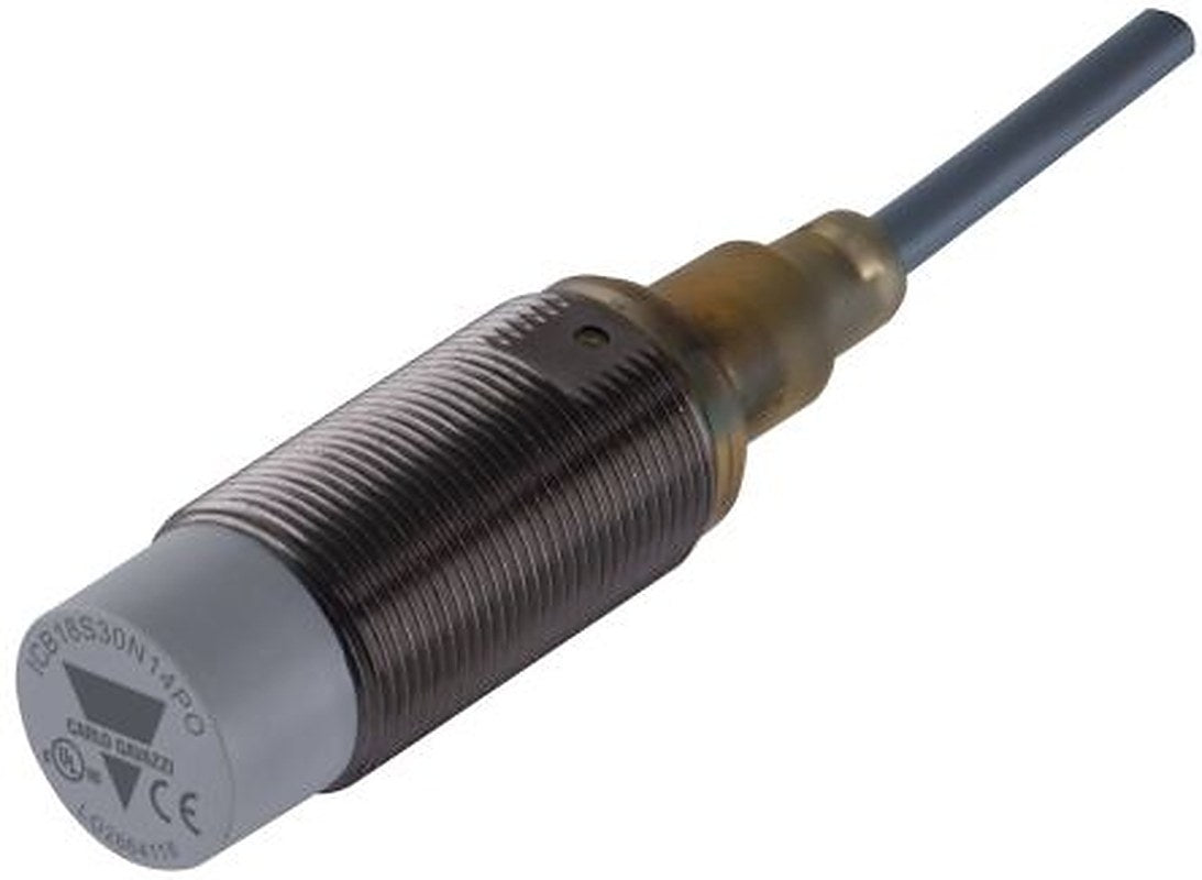 Carlo Gavazzi ICB18S30N08PC Threaded Barrel Inductive Proximity Sensor, M18 PNP ICB18 36V dc 8 mm 36 V dc 200mA