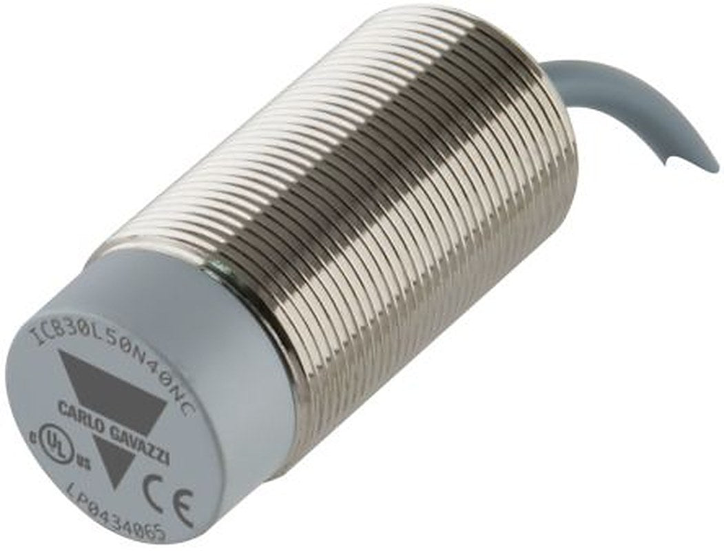 Carlo Gavazzi ICB30L50N40NO Threaded Barrel Inductive Proximity Sensor, M30 NPN ICB30 36V dc 40 mm 36 V dc 200mA