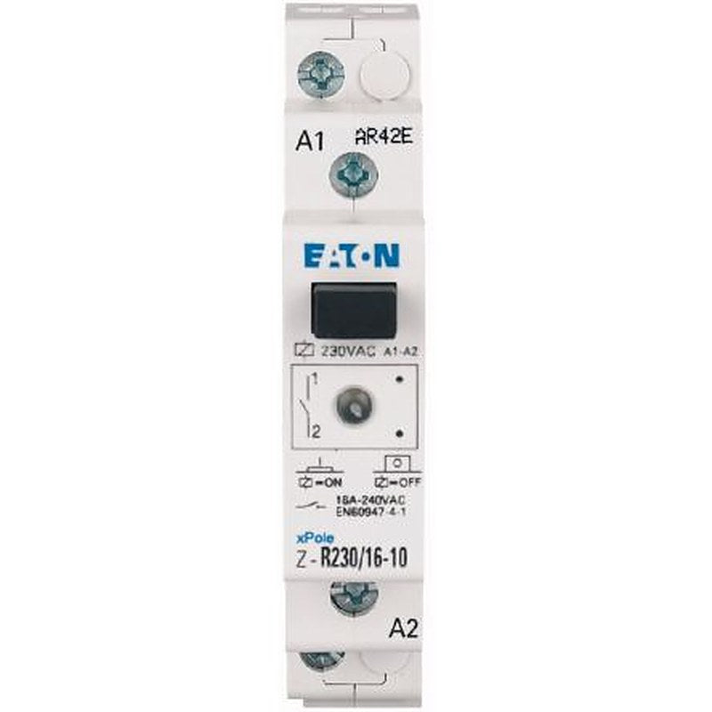Eaton Z-R23 ICS-R16 Miniature Circuit Breaker, 1-Pole, 16A, 240V ac AC
