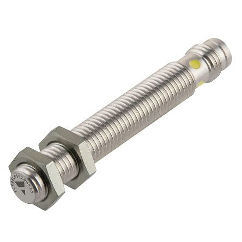 Carlo Gavazzi ICS08L45F02PCM5 Threaded Barrel Inductive Proximity Sensor, M8 PNP ICS08 36V dc 2 mm 36 V dc 200mA
