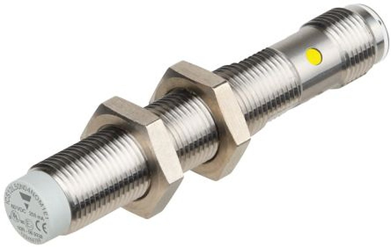 Carlo Gavazzi ICS12L50N08PCM1E1 Threaded Barrel Inductive Proximity Sensor, M12 PNP ICS12 60V dc 8 mm 60 V dc 200mA