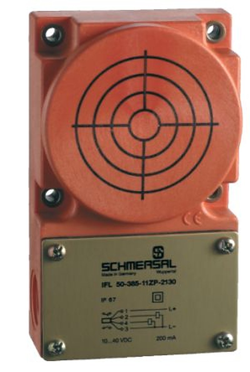 Schmersal IFL 50-385-11P-2130 Rectangular Inductive Proximity Sensor, M20 PNP IFL 60V 50 mm 60 V dc 400mA