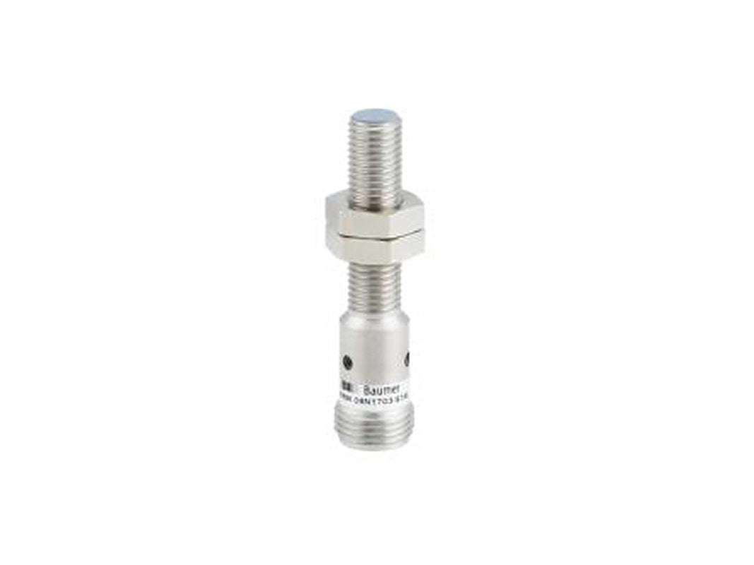 Baumer IFRM 08P1703/S14L Threaded Barrel Proximity Sensor, M8 PNP 30V 2 mm 36 V dc 200mA