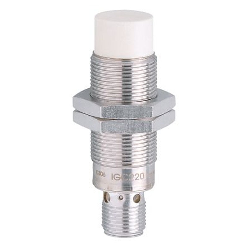 ifm electronic IGC002 Threaded Barrel Inductive Proximity Sensor, M18 x 1 IGC 140V 12 mm 140 V ac 200mA