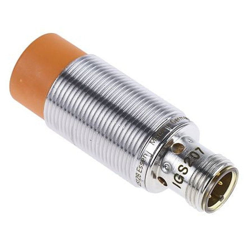 ifm electronic IGS207 Threaded Barrel Inductive Proximity Sensor, M18 x 1 PNP IGS207 36V 12 mm 36 V dc 100mA