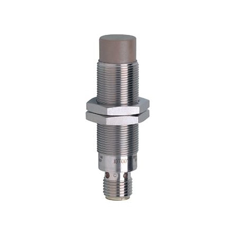 ifm electronic IGT001 Threaded Barrel Inductive Proximity Sensor, M18 x 1 IGT 140V ac/dc 12 mm 140 V ac 140 V dc