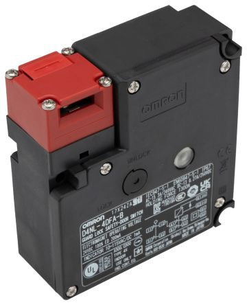 Omron D4NL Series Solenoid Interlock Switch, Power to Lock