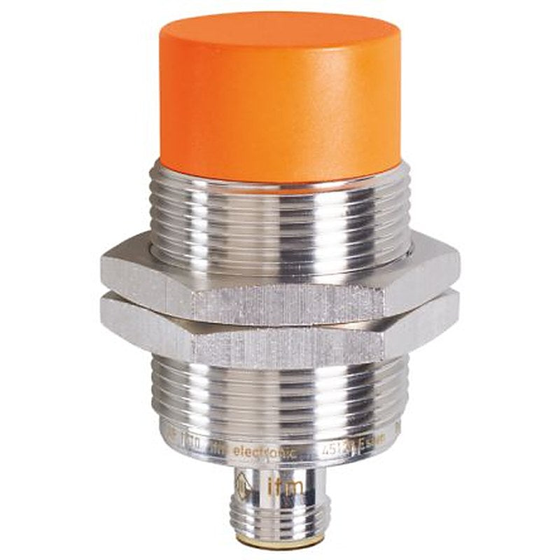 ifm electronic II7101 Threaded Barrel Inductive Proximity Sensor, M30 x 1.5 PNP II 30V dc 15 mm 30 V dc 100mA