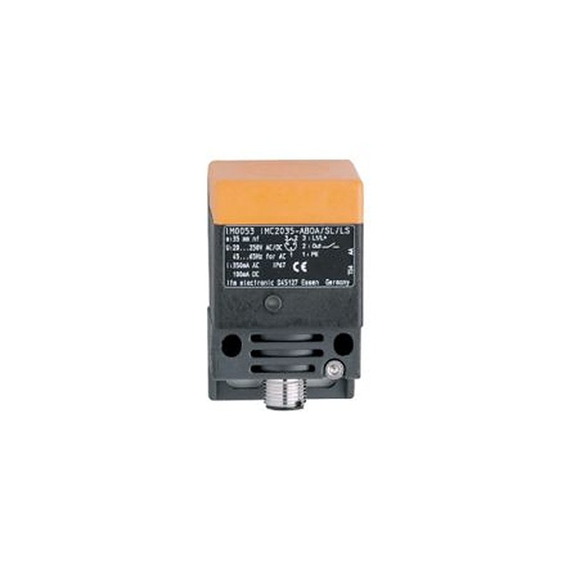 ifm electronic IM0049 Rectangular Inductive Proximity Sensor, 1/2 in-20 UNF 2-Wire IM0 250V ac/dc 35 mm 250 V ac 250 V